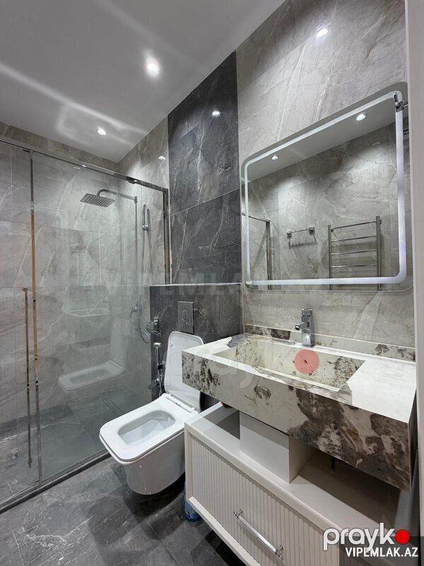 Nəsimi rayonunda 3 otaqlı Yeni tikili Kirayə verilir, 105 m² — Mənzil, Bakı (8)