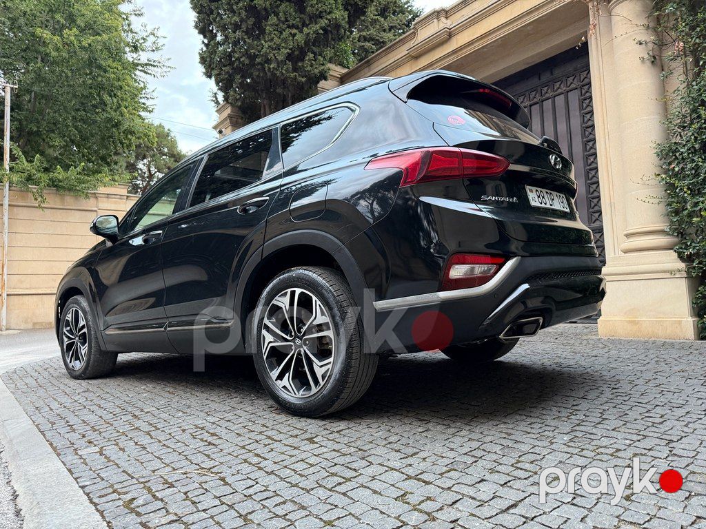 Hyundai Santa Fe, 2.0 L, 2019 il, 92 700 km — Avtomobillər, Bakı (9)