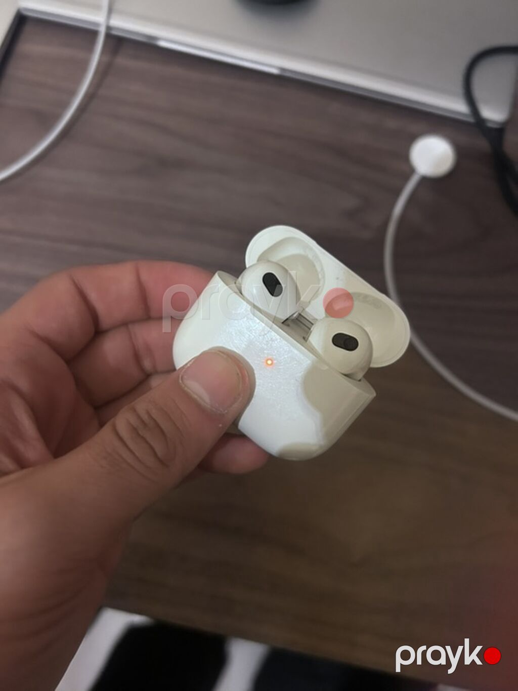 Airpods 3 chox ideal veziyyetdedi tam originaldi ucuz satma sebebi — Qulaqcıqlar, Bakı (3)