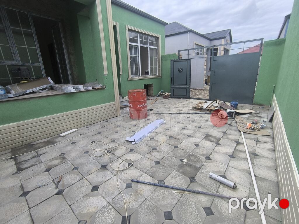 3 otaqlı, 90 kv. m, Təmirsiz — Ev, villa, Xırdalan (2)