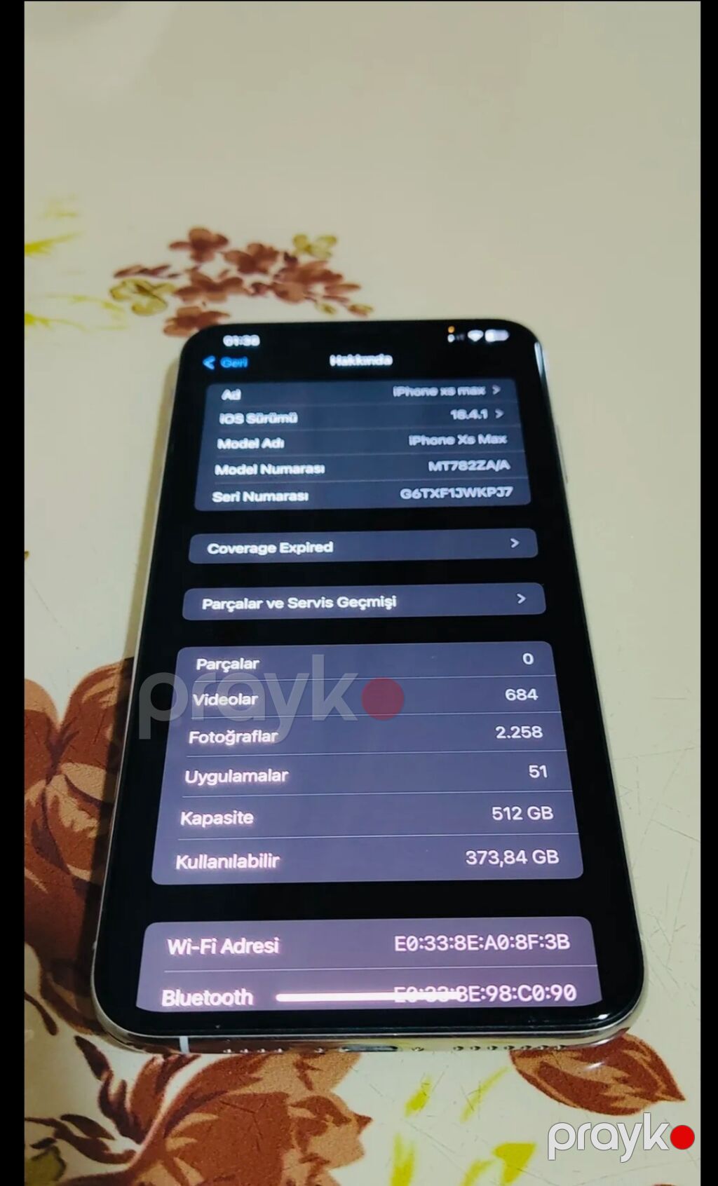 IPhone Xs Max, 512 GB, Ağ — Apple iPhone, Sumqayıt (3)