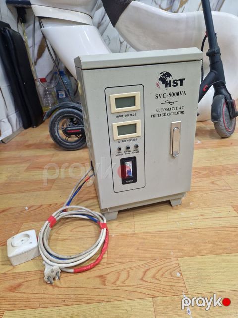 HST SVC-5000VA – Avtomatik AC Gərginlik Tənzimləyicisi - Model: HST — Bakı