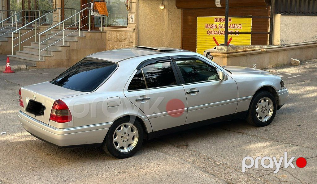 Mercedes C 180, 1.8 L, 1995 il, 254 552 km — Avtomobillər, Bakı (12)