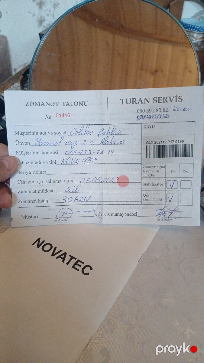 NovaTec 24kVt kombi — Təmir və inşaat, Bakı (4)