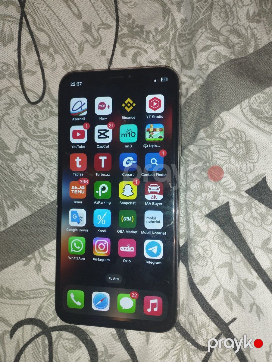 Apple iPhone X Silver 64GB/3GB — Smartfonlar, Bakı (3)