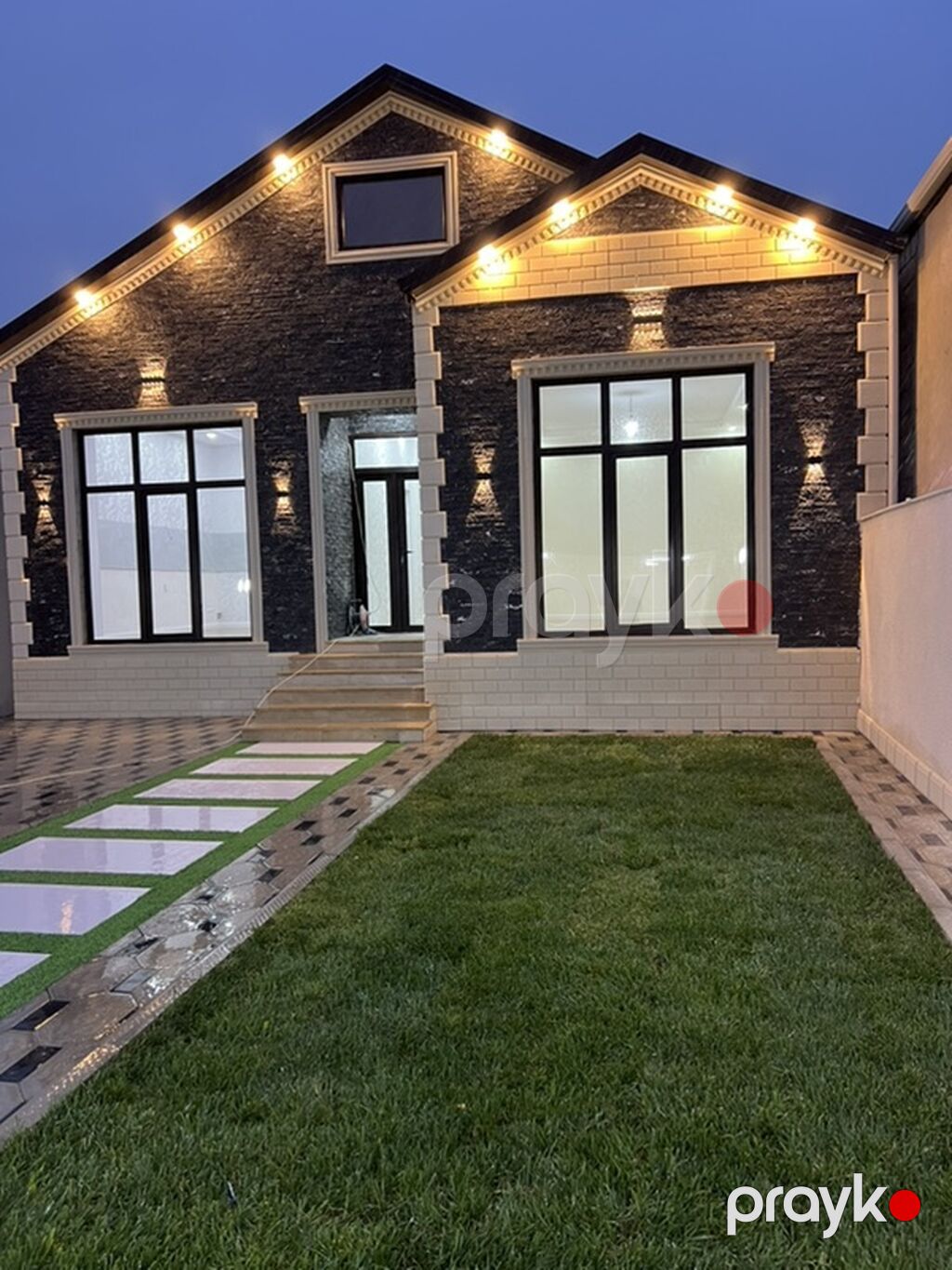 3 otaqlı, 100 kv. m, Kredit yoxdur, Yeni təmirli — Ev, villa, Novxanı (7)