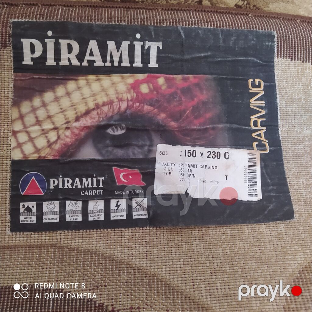 Xalça Dekorativ, Türkiyə — Xalılar, Pirəkəşkül (2)