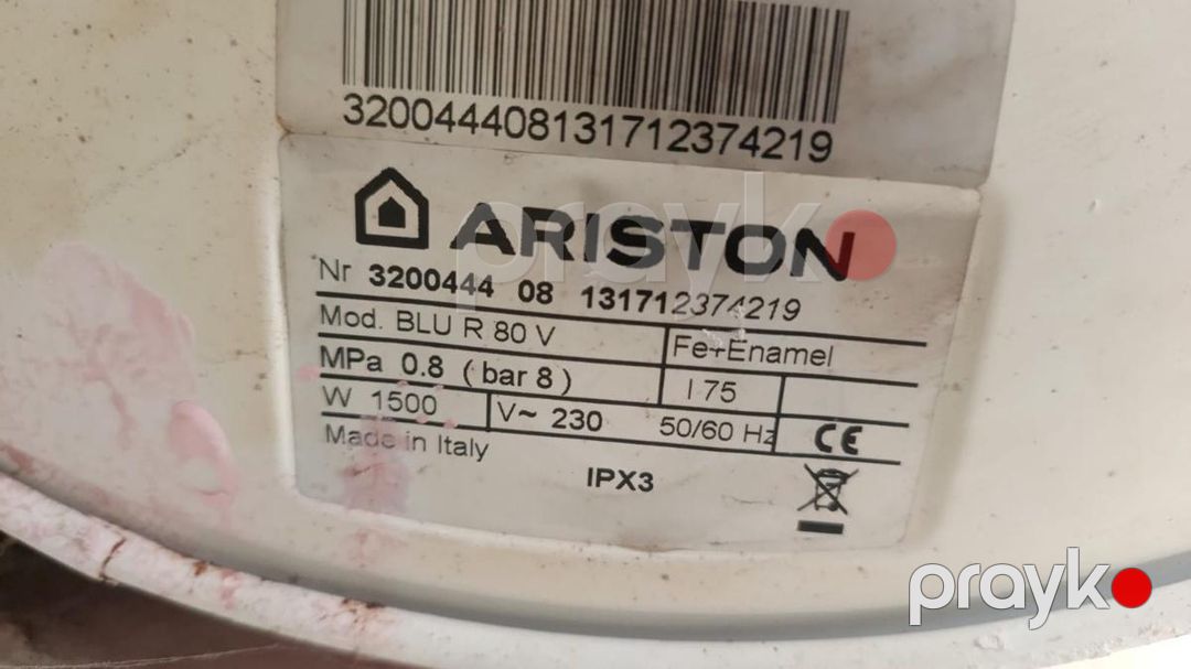 Su qızdırıcısı Ariston — Təmir və inşaat, Bakı (2)