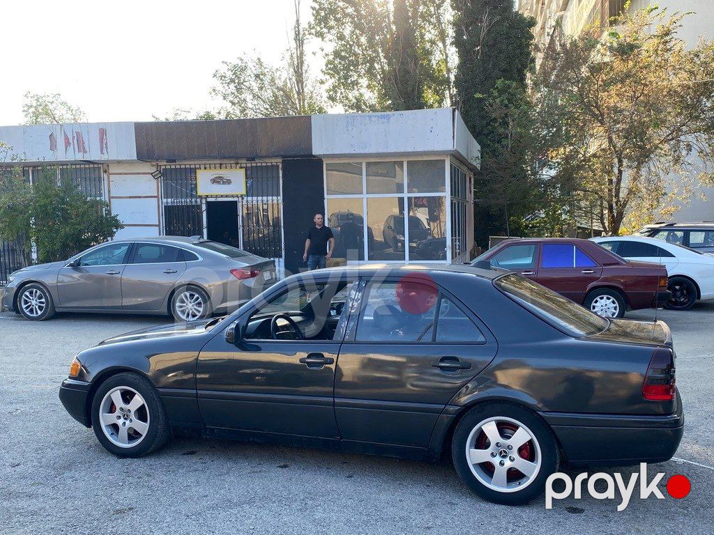 Mercedes C 180, 1.8 L, 1996 il, 181 252 km — Avtomobillər, Bakı (10)
