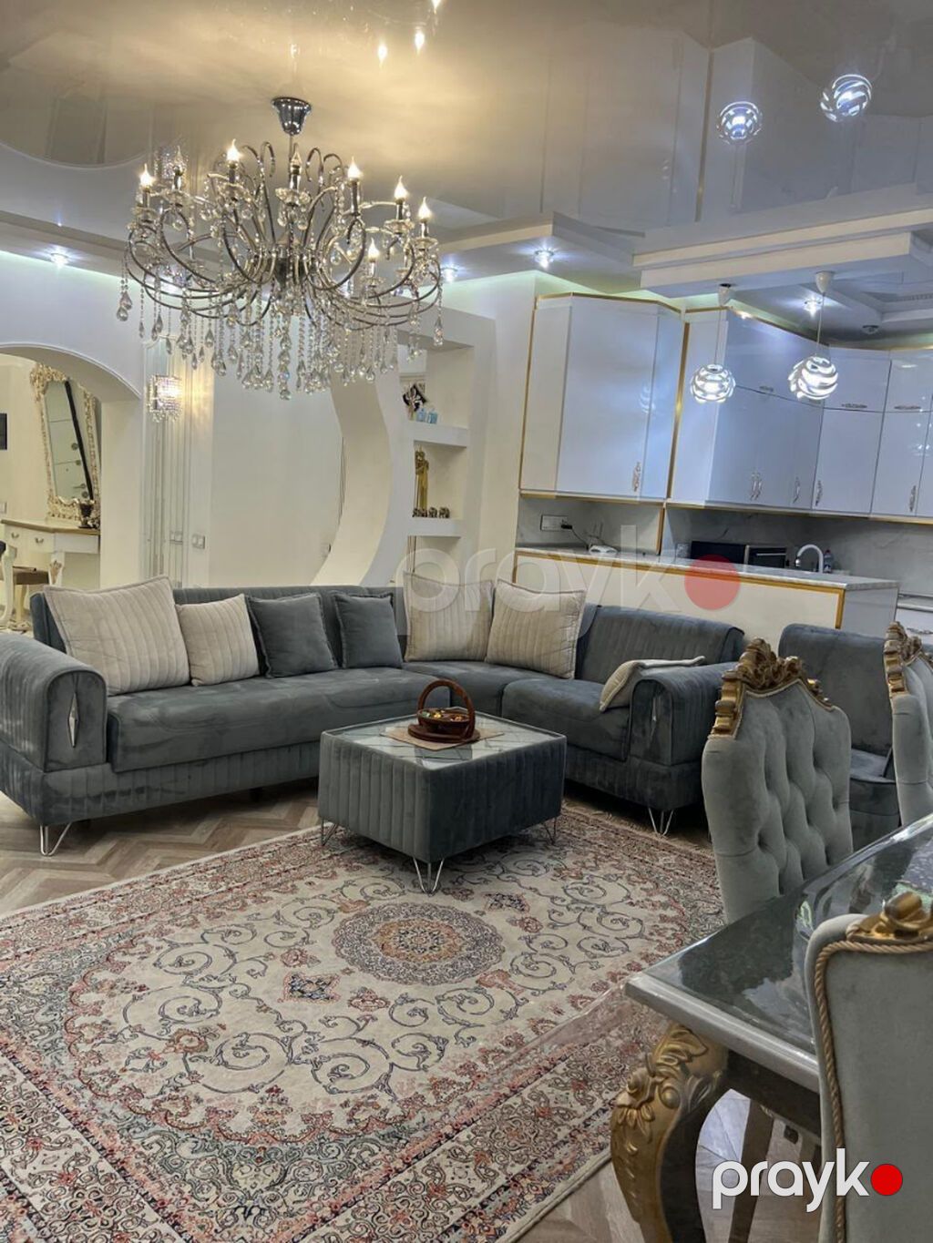 "Grand həyat" vip binada qaraj daxil 3 otaqlı lüks kirayə mənzil — Mənzil, Bakı (3)