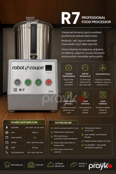 Robout coupe R7 — Bakı