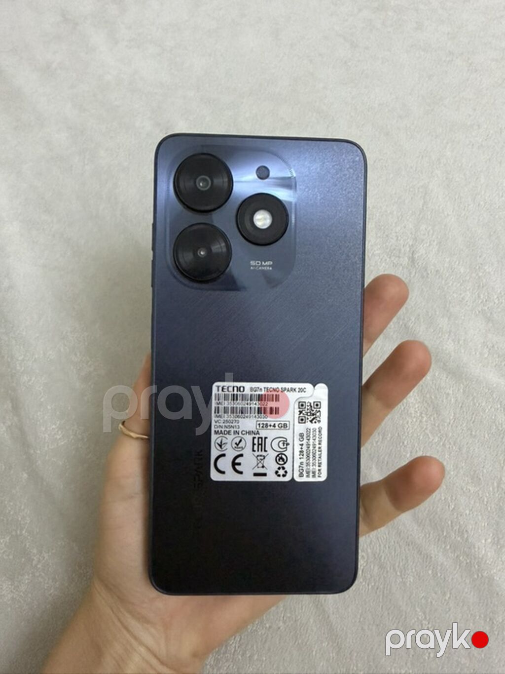 Tecno Spark 20C, 128 GB, rəng - Göy, İki sim kartlı — Tecno, Bakı (5)