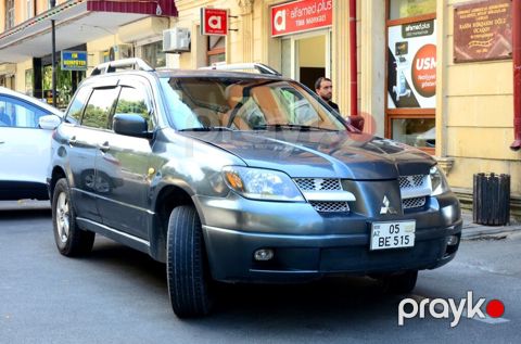 Mitsubishi Outlander, 2.4 L, 2003 il, 344 400 km — Şəki