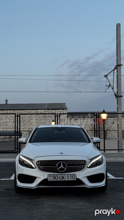 Mercedes C 220 d, 2.1 L, 2016 il, 165 000 km — Avtomobillər, Bakı (6)
