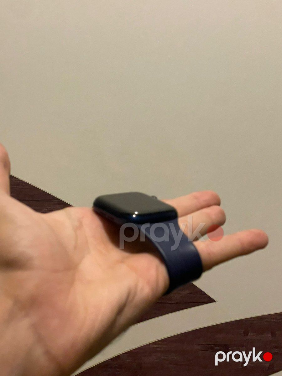 Apple Watch Series 6 Aluminum Blue 44mm — Ağıllı saatlar və biləkliklər, Bakı (3)