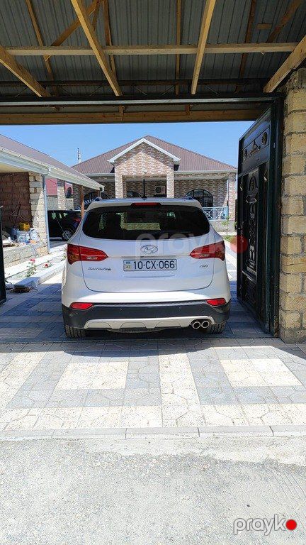 Hyundai Santa Fe, 2.4 L, 2014 il, yeni — Avtomobillər, Bərdə (4)