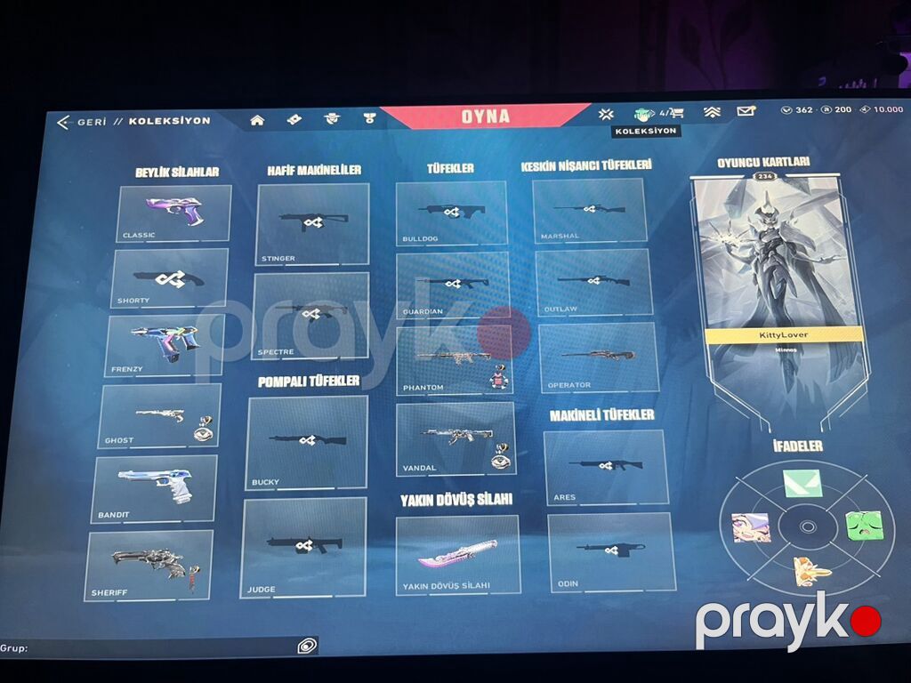 Valoranr tr hesab 8 skin dia 1 peak hesabdır,ilk maili dostumdadı — Şəxsi əşyalar, Bakı (9)