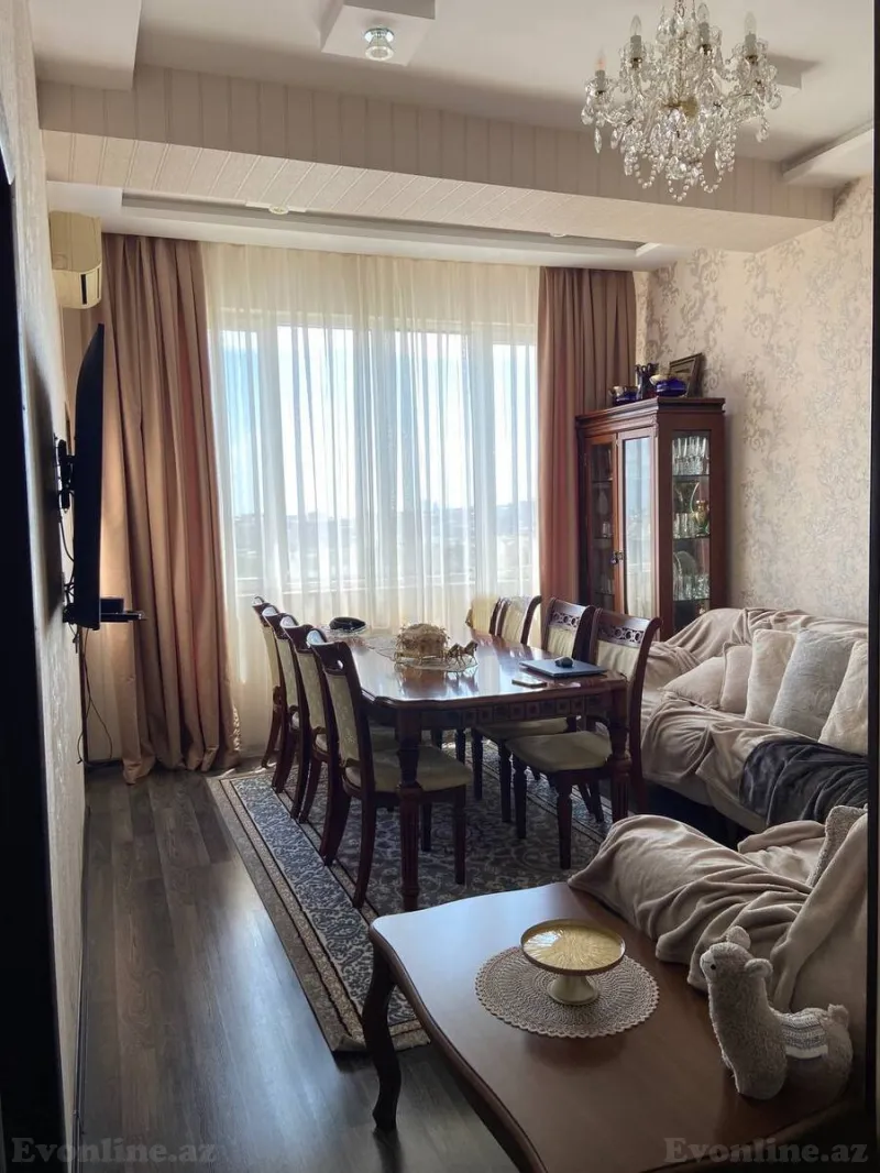 Satılır 3 otaqlı Mənzil Yeni tikili 75 m² Bakı, Binəqədi r., Nəsimi m., 8-ci mikrorayon — Bakı