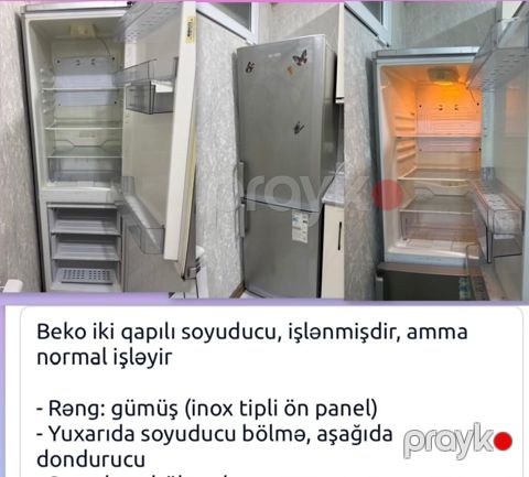 Soyuducu 180 azn azn satilir Ünvan Həzi Aslanov kod3960 sekine — Bakı