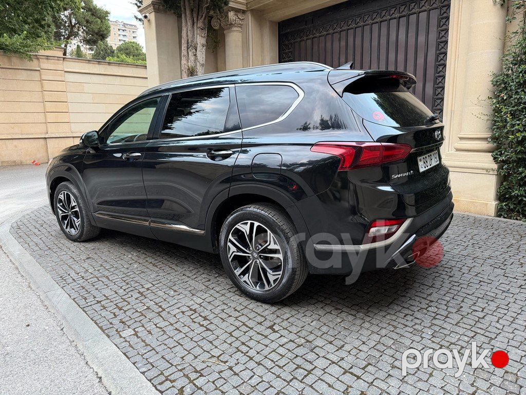 Hyundai Santa Fe, 2.0 L, 2019 il, 92 700 km — Avtomobillər, Bakı (8)