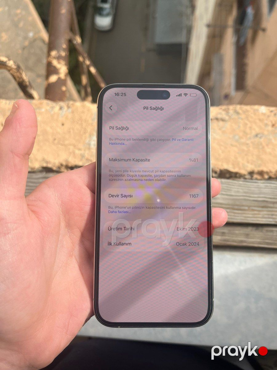 Apple iPhone 15 Pro Natural Titanium 128GB/8GB — Smartfonlar, Bakı (3)