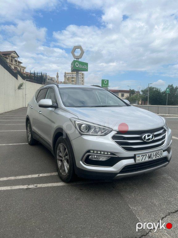 Hyundai Santa Fe, 2.0 L, 2016 il, 248 000 km — Avtomobillər, Bakı (2)