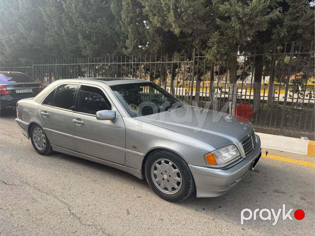 Mercedes C 200, 2.0 L, 1997 il, 384 512 km — Avtomobillər, Bakı (3)