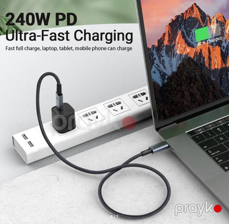 "Thunderbolt 4 8K 60Hz" kabeli — Periferik cihazlar, Bakı (3)