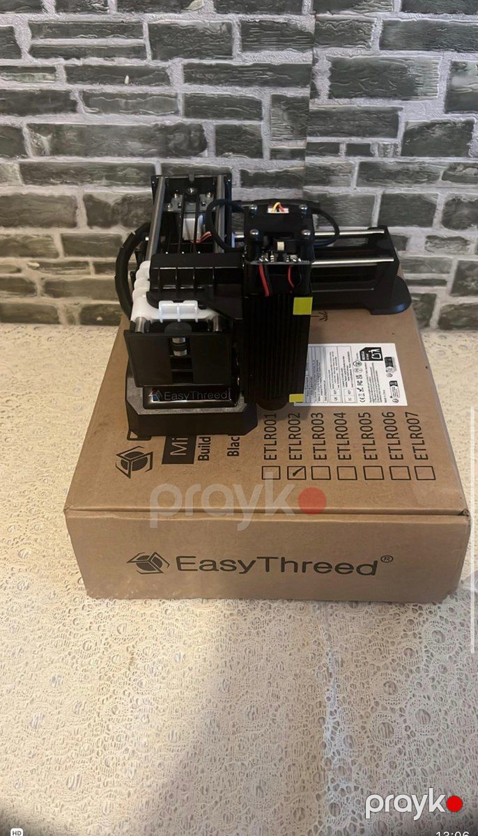 Masaüstü lazer oyma qurğusu EasyThreed Mini Laser Engraver — Biznes və avadanlıq, Bakı (2)