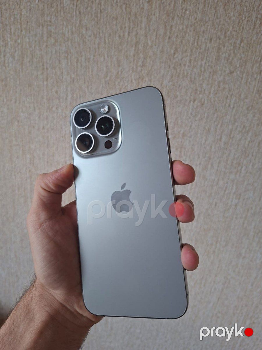 Apple iPhone 15 Pro Max Natural Titanium 256GB/8GB — Smartfonlar, Bakı (3)