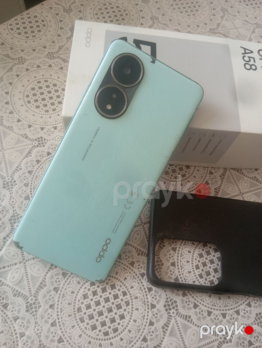 Oppo A58 4G, 128 GB, rəng - Yaşıl, İki sim kartlı — OPPO, Sumqayıt (3)