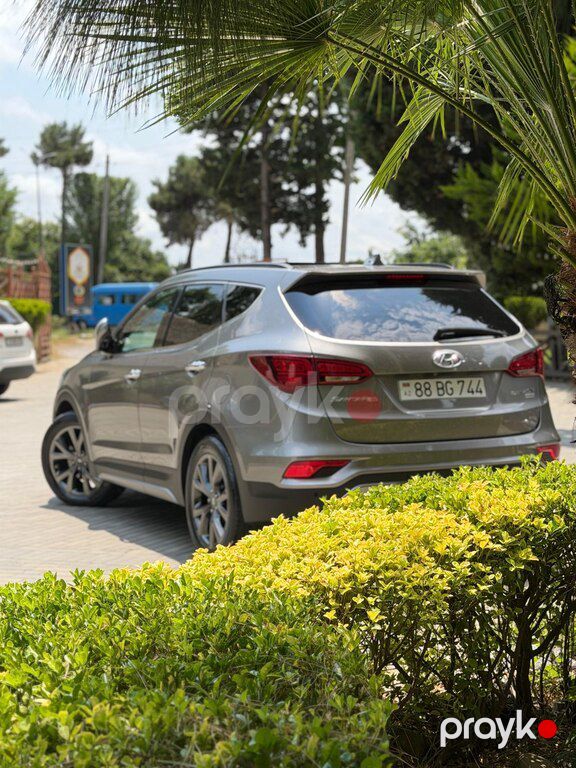 Hyundai Santa Fe, 2.0 L, 2016 il, 154 000 km — Avtomobillər, Qazax (9)