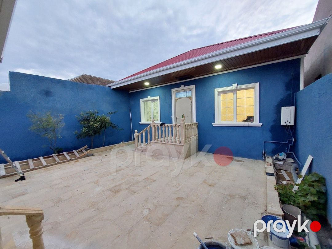 Satılır 3 otaqlı həyət evi/bağ evi 100 m² — Ev, villa, Bakı (3)