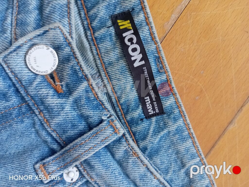 Mavi Icon qadın cins şalvarı - Brend: Mavi Icon (Streetwear Denim — Jins, Bakı (2)