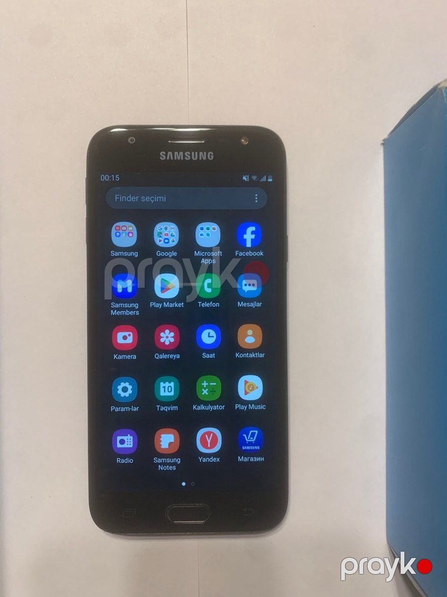 Samsung Galaxy J3 (2017) Blue 16GB/2GB — Smartfonlar, Sumqayıt (3)