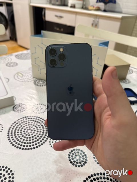 IPhone 12 Pro, Pacific Blue, Face ID — Bakı