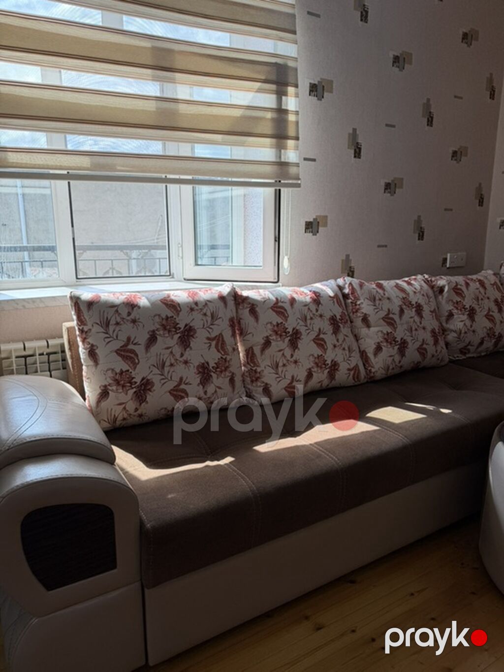 Künc divan dəsti - Model: L‑şəkilli künc divan və uyğun dairəvi — Yumşaq mobilya dəstləri, Mehdiabad (2)