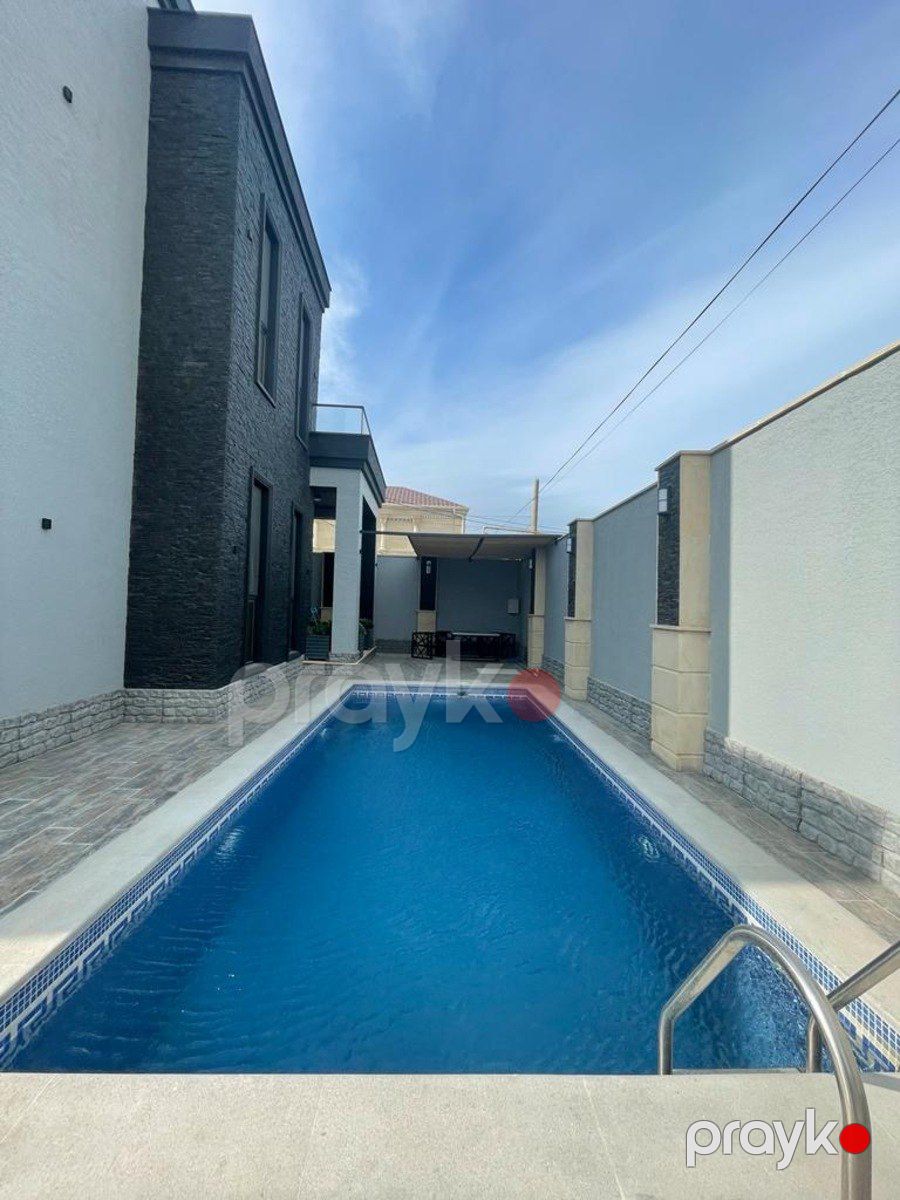 Satılır 6 otaqlı həyət evi/bağ evi 225 m² — Ev, villa, Bakı (4)