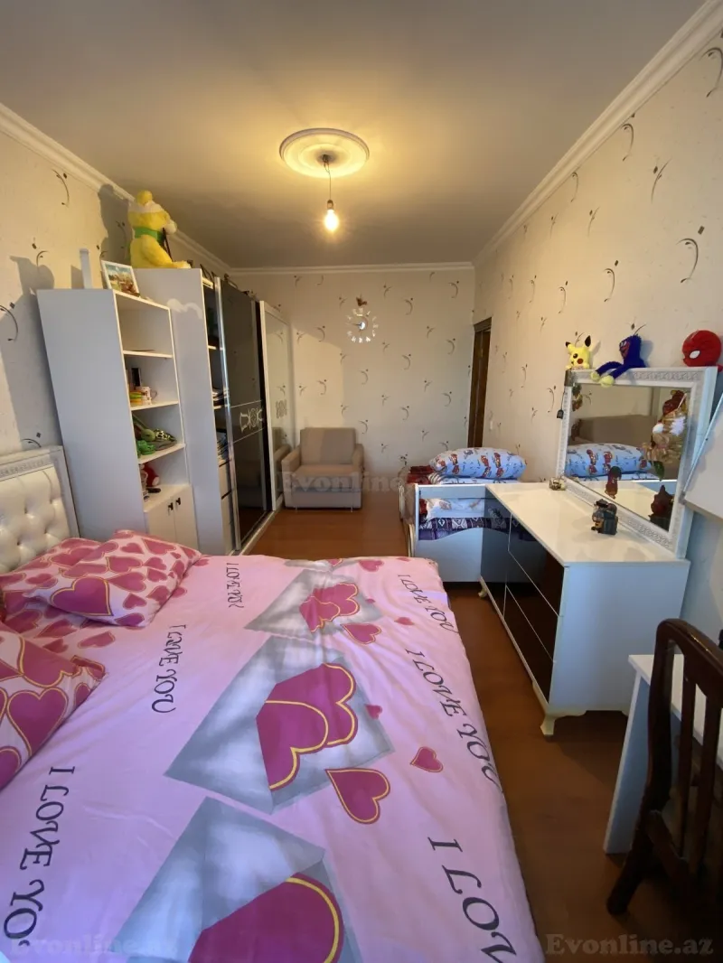 Satılır 3 otaqlı Mənzil Köhnə tikili 54 m² Bakı, Suraxanı r., Hövsan — Mənzil, Bakı (6)