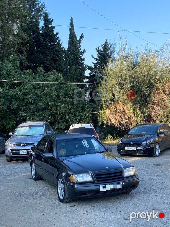 Mercedes C 180, 1.8 L, 1996 il, 181 252 km — Avtomobillər, Bakı (3)