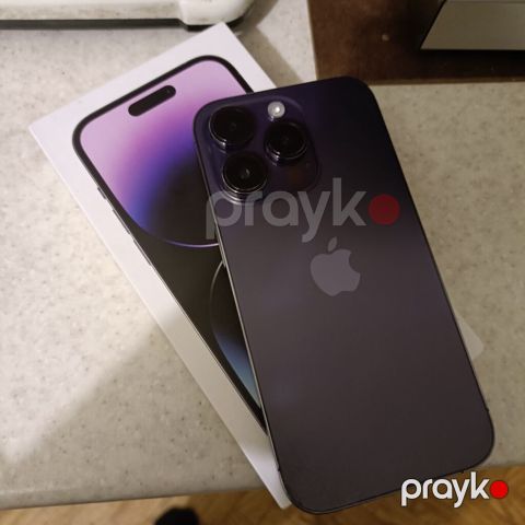 IPhone 14 Pro, Deep Purple, Simsiz şarj — Bakı