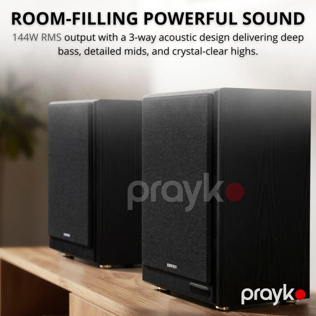 Edifier R2750DB Mkıı black Aktiv 2.0 Hifi system Texniki — Dinamiklər və akustik sistemlər, Xırdalan (6)