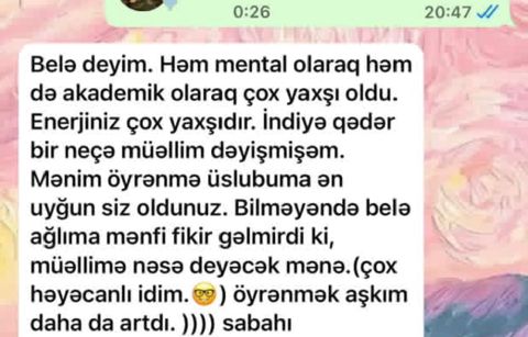 İmtahan strukturu və metodikasına uyğun xüsusi proqramla həftədə 2 — Bakı