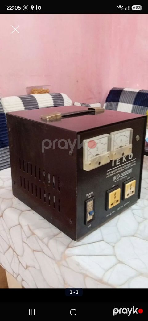 Ieko IKO-3000W avtomatik gərginlik stabilizatoru (servo tip) - Güc — Bakı