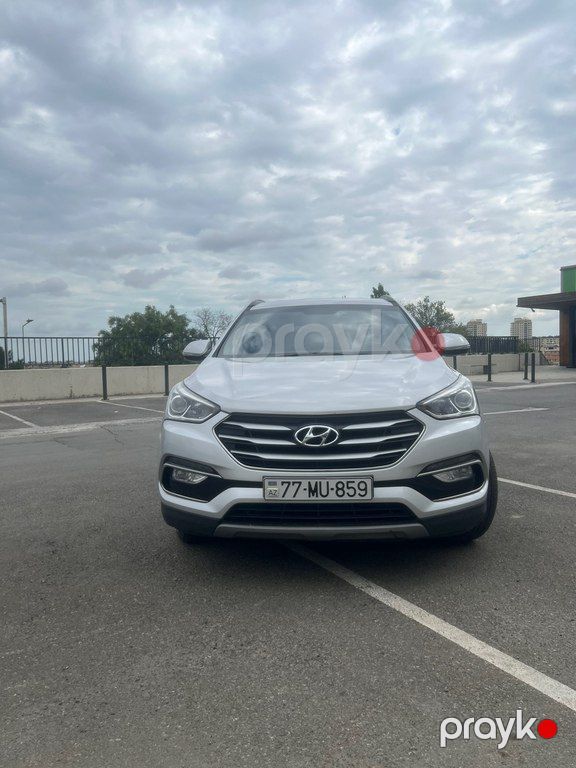 Hyundai Santa Fe, 2.0 L, 2016 il, 248 000 km — Avtomobillər, Bakı (3)