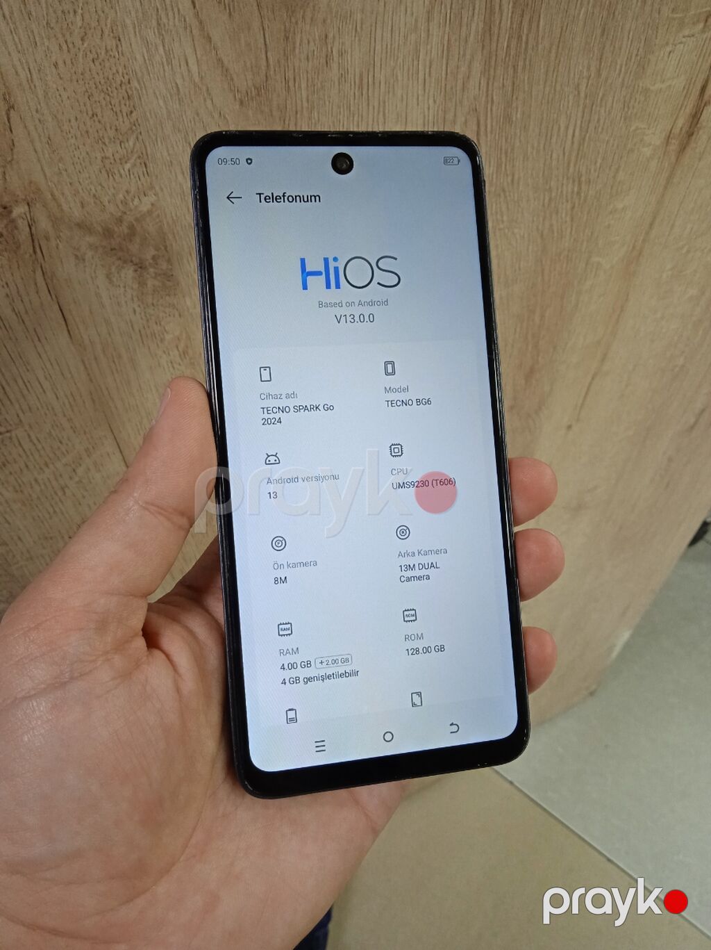 Tecno Spark Go 2024, 128 GB, rəng - Qara, Barmaq izi — Tecno, Bakı (4)
