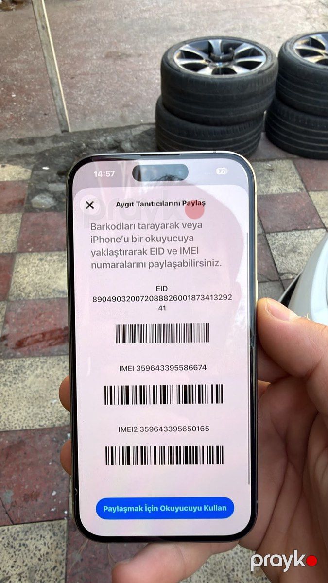 Apple iPhone 15 Pro Natural Titanium 128GB/8GB — Smartfonlar, Bakı (7)