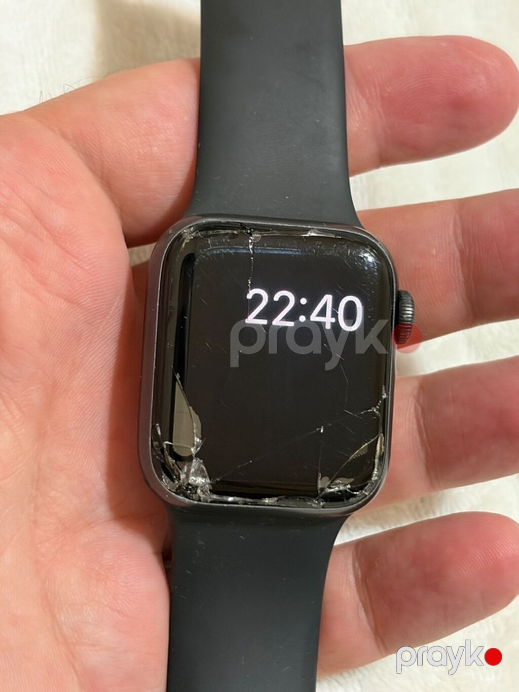 Apple Watch SE, 40 mm, alüminium kasa, qara/sidər idman kəməri ilə — Ağıllı saatlar, Bakı (2)
