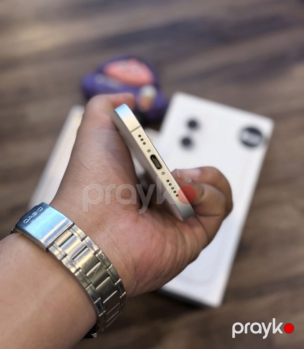 IPhone 16, 128 GB, Ağ, Face ID, Simsiz şarj, Sənədlərlə — Apple iPhone, Bakı (2)