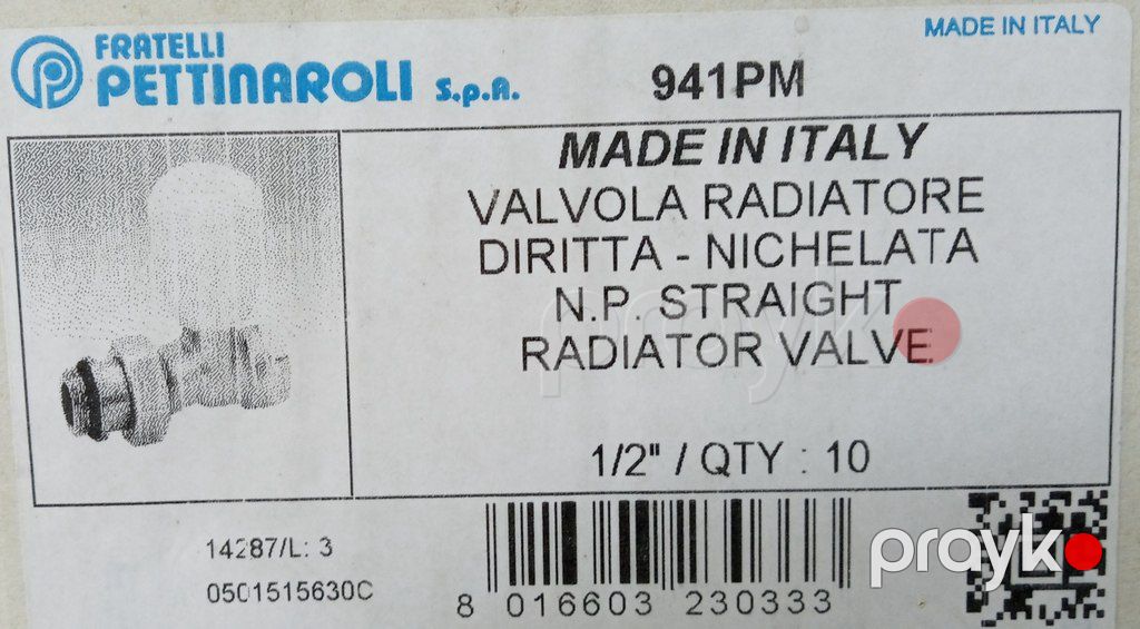 Raditor düz ventil "Pettinaroli" — Təmir və inşaat, Bakı (9)